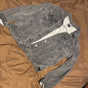 GAP Gray Jean Jacket